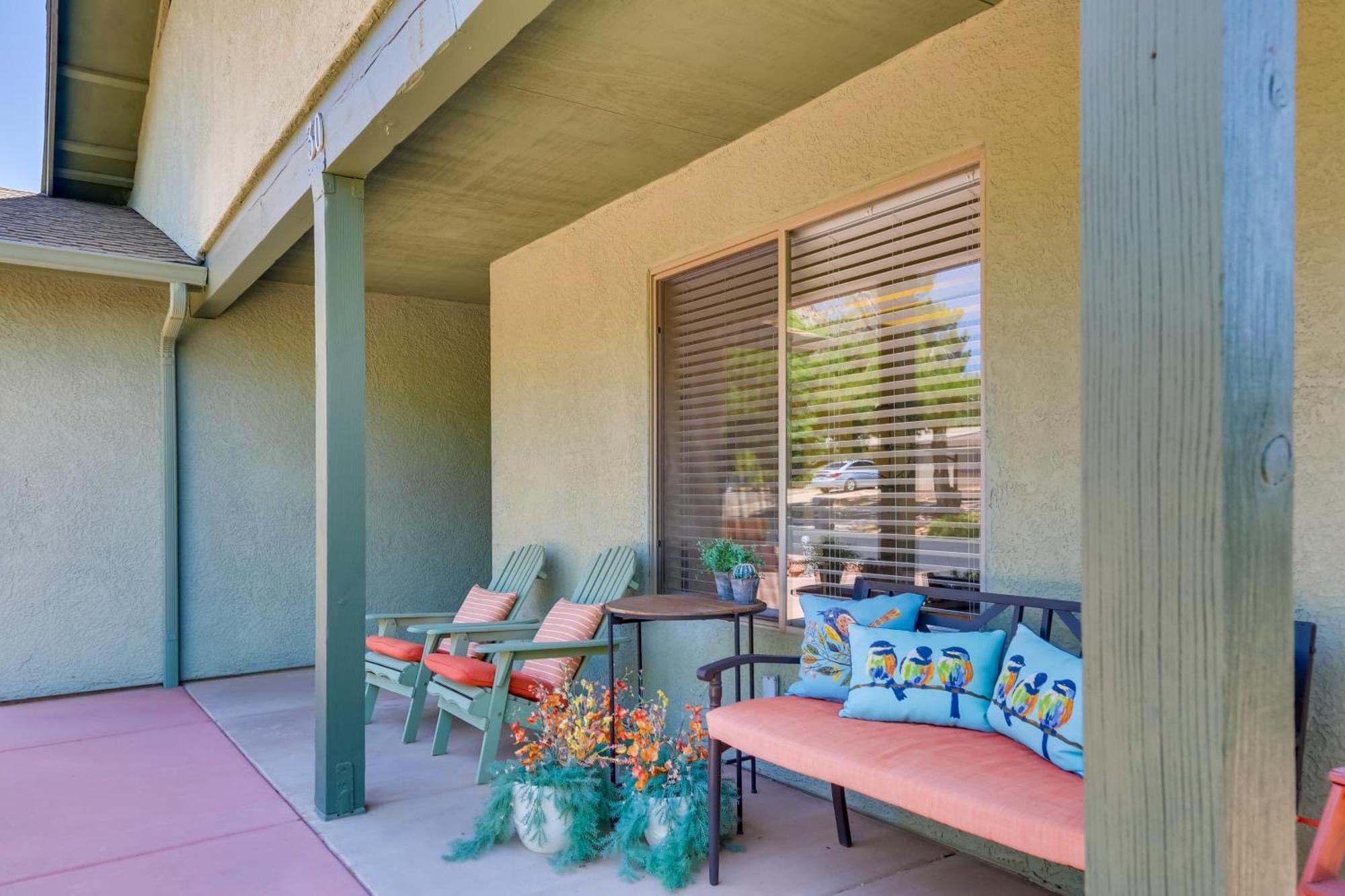 Red Rock Retreat With Patio 3 Mi To Downtown Sedona Villa Екстериор снимка