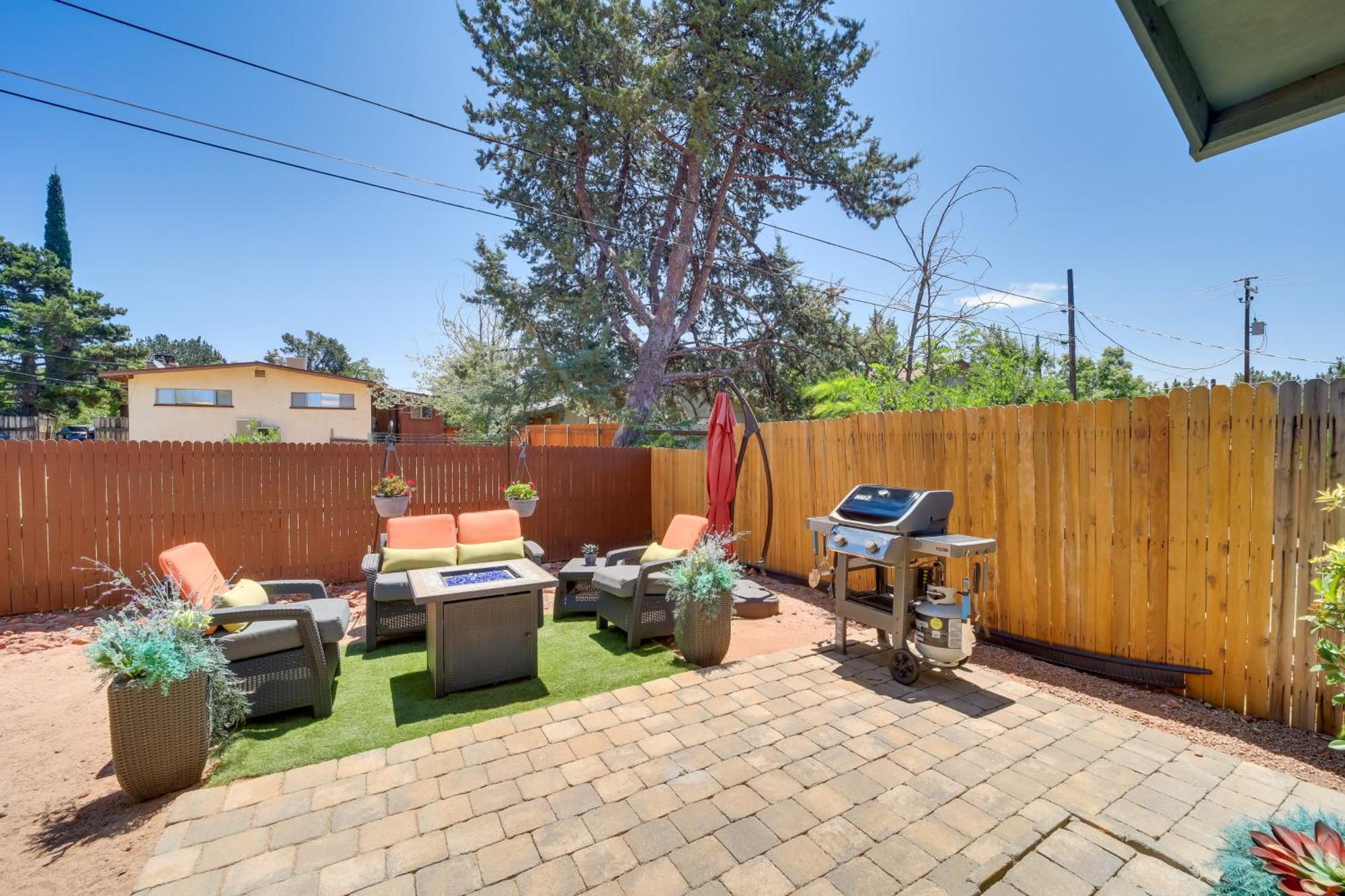 Red Rock Retreat With Patio 3 Mi To Downtown Sedona Villa Екстериор снимка